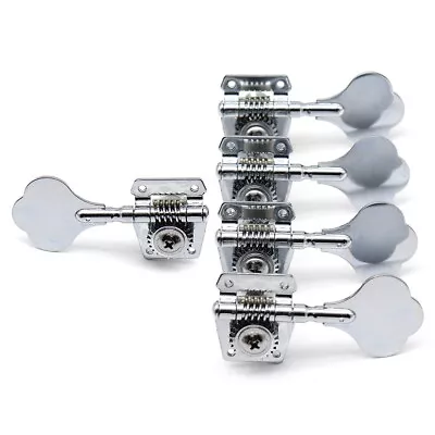 4R1L Silver Vintage Open Style 5-strings Bass Tuning Pegs Tuners Machines Heads • $32.99