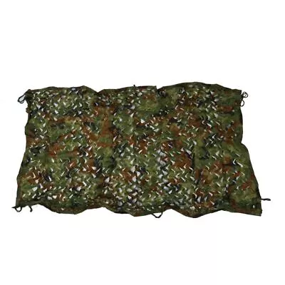 1mx2m 39x78  Woodland Camouflage Camo Net Cover Hunting  Camping9160 • $11.92