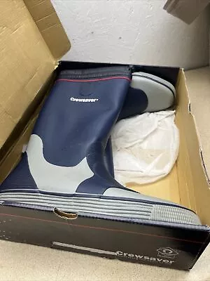 CREWSAVER Long Boot Waterproof Sailing Boating Unisex Boots Size 11 Euro 46 • £44.99