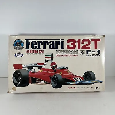 Ferrari 312T F-1 Tokyo Marui Plastic Model Car Kit #MT-77-W06-600 1:24 “READ” • $67.99