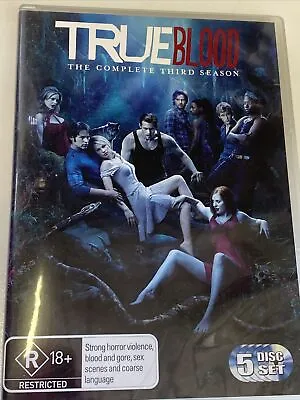 True Blood : Season 3 (DVD 2011) 5 Disc R4 AUS VGC Free Post • $10