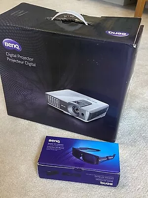 Benq W1070 3D DLP Projector  And Brand New 3D Glasses • £320