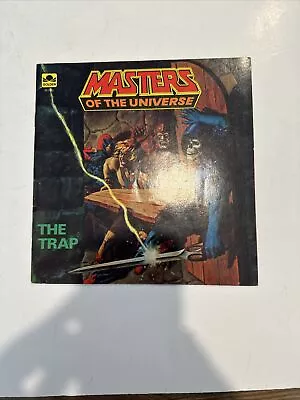 Masters Of The Universe The Trap 1983 Golden Books He-Man MOTU • $9