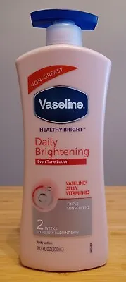 1x Vaseline Healthy Bright Daily Brightening Lotion Triple Sunscreen 20.3 Oz New • $35