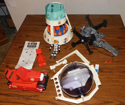 MATTEL MAJOR MATT MASON Toys STAR SEEKER Space Crawler Bubble Uni Hauler Lot • $360.42