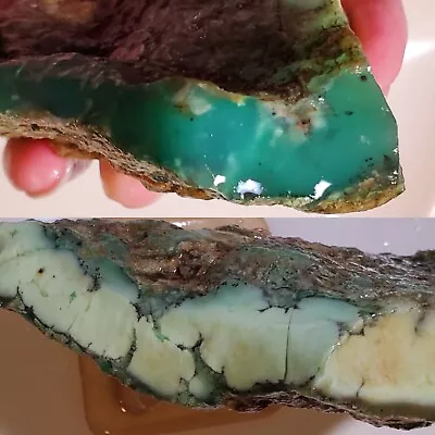 Variscite Faustite Chrysocolla Chrysoprase Silica Turquoise Rough 279g Australia • $499