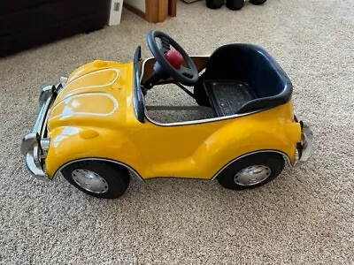 Vintage TS-110 VW Beetle Bug Convertible Pedal Car • $450