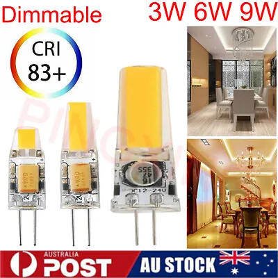 Dimmable G4 LED COB 3W 6W Light Bulb Capsule Lamp Replace Halogen Bulb AC DC 12V • $9.95