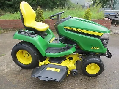 John Deere X590 Ride On Tractor Mowerlawn Garden Tractorkubotaiseki • £4500