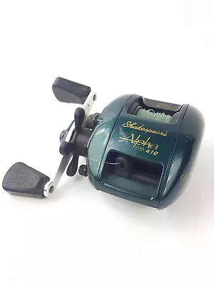 Vintage Shakespeare Alpha SS410 A-2 Bait Casting Fishing Reel • $14.99