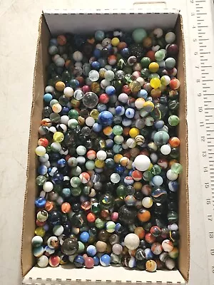 Estate Vintage Antique Marbles Lot 10.11 Lbs • $202.50