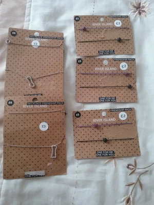 £3 • Buy River Island.  Lot Of 5 Friendship Items