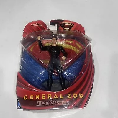 DC Superman Man Of Steel General Zod Movie Masters Mattel 7  Action Figure New • $9.99