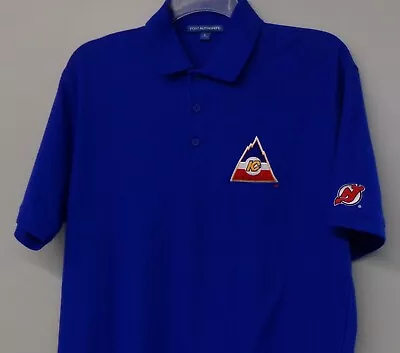 $29.99 • Buy Colorado Rockies Kansas City Scouts NJ Devils Mens Trib. Polo XS-6X, LT-4XLT New