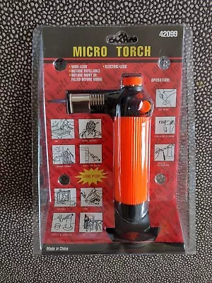 Micro Torch Butane Refillable Welding Soldering Lamp - New! Free Shipping! • $19.95