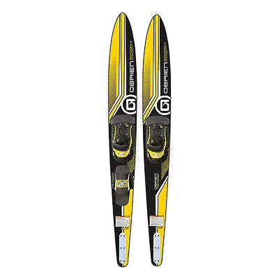 $235.99 • Buy O'Brien Watersports Adult 68 Inches Performer Combo Water Skis, Yellow And Black