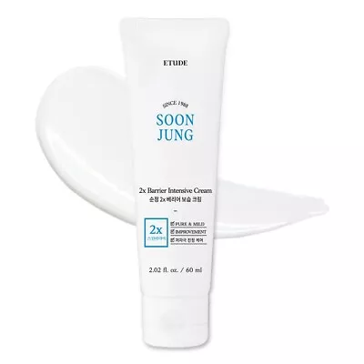 ETUDE House SoonJung 2x Barrier Intensive Cream 60ml (21AD) Hypoallergenic • $21.19