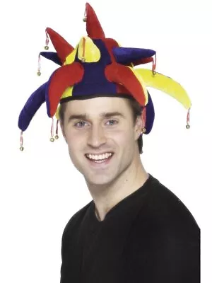 Smiffys Jester Hat Multi-Coloured • $11.75