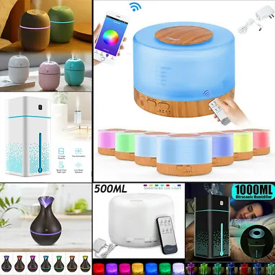 $7.19 • Buy Air Aroma Essential Oil Diffuser LED Ultrasonic Aroma Aromatherapy Humidifier