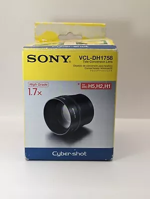 Sony VCL-DH1758 Tele Conversion Lens For DSC-H1 H2 H5 Digital Cameras • $140