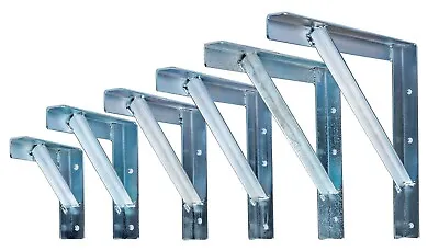 Chimney Support Gallows Brackets 50x50x5 Steel Pair (two Brackets) All Sizes • £54.50