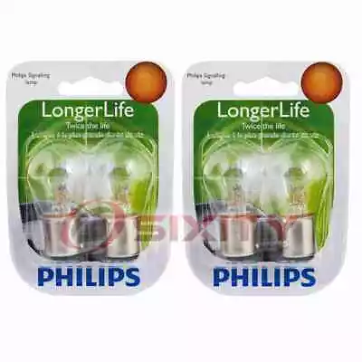 2 Pc Philips Tail Light Bulbs For Volvo 240 244 245 740 745 760 940 S40 V50 Yf • $12.25