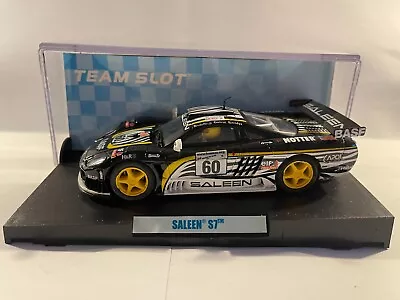Team Slot 11303 1/32 Saleen S7R BASF 24hr Le Mans 2001 Slot Car. Black. No. 60 • £65