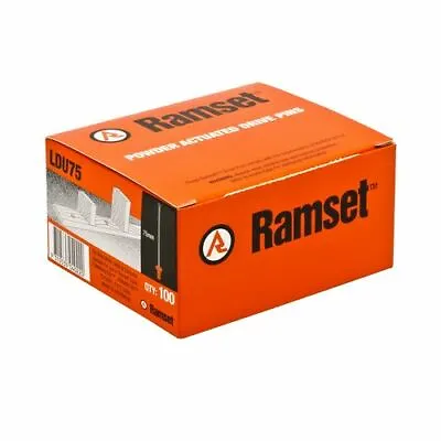 Ramset 3.7 X 75mm Nail Gun Drive Pin - 100 Pack • $106.57