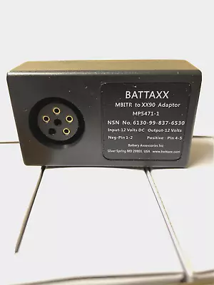 MBITR / PRC152 -to- BB2590 / BA5590 12V Adapter NEW Ships Fast! • $50