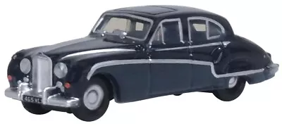 Oxford Diecast NJAG8003  Jaguar MkVIII Indigo Blue/Cotswold Blue N Gauge • $20.97