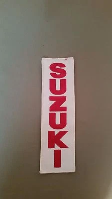 $9.95 • Buy Large Vintage Suzuki Motorcycle Patch
