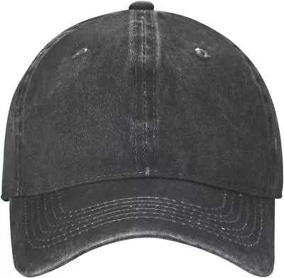 Custom Baseball Cap Hats Personalized Cowboy Caps With Your Own Black-1  • $18.41