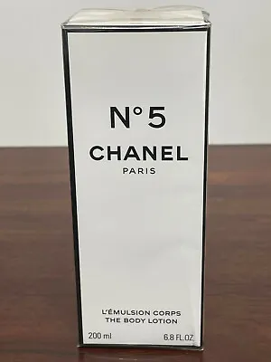 $67.95 • Buy CHANEL No 5 Women 6.8oz / 200ml The Body Lotion NEW PACKING IN SEALED BOX