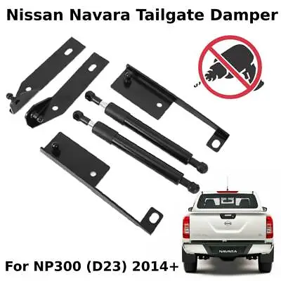£50 • Buy Tailgate Dampers For Nissan Navara NP300 Easy Down Fits 2014 To Date NO DRILLING
