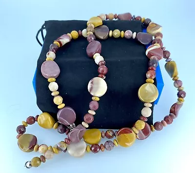 Mine Finds By Jay King Sterling Silver Twist Coin Mookaite Jasper 37  Necklace • $0.01
