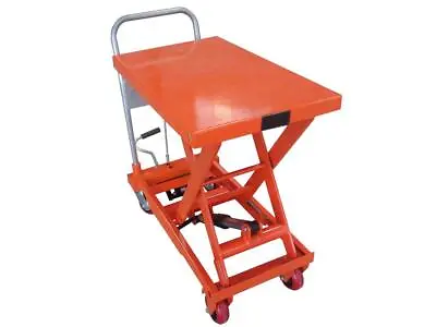 Hydraulic Scissor Lift Table 500KG (Mobile Platform Trolley Lifting Heavy Duty) • £465