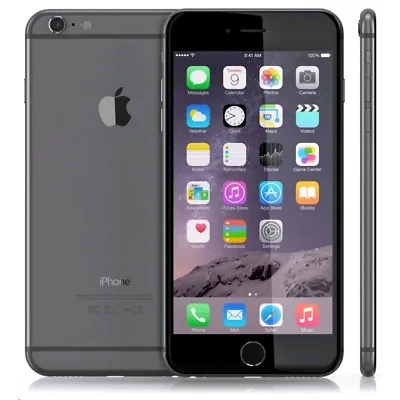 Apple IPhone 6 (64GB) SPACE GREY (Unlocked) Immaculate Condition A Sealed Box • £119