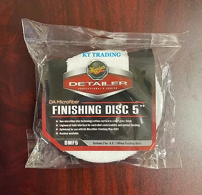 (2-pack) Meguiar's DMF5 DA Microfiber Finishing Disc Pad Washable & Reusable 5   • $27.95