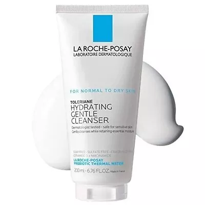 La Roche-Posay Toleriane Hydrating Gentle Cleanser 6.76 Oz EXP 2026 • $13.99