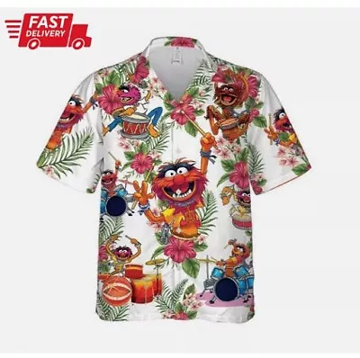 HOT! Animal The Muppet All Over Print 3D Hawaiian Shirt Full Size S-5XL • $21.99