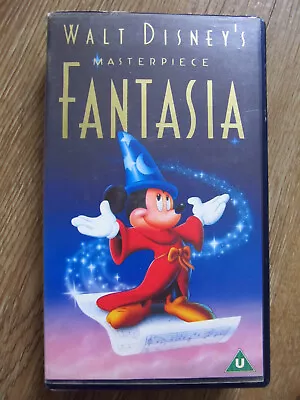 FANTASIA Video Cassette (VHS PAL) • $3.78