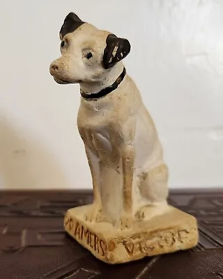 Vintage RCA Victor Nipper Chalkware Original Dog Statue Kramers Victrola  • $128