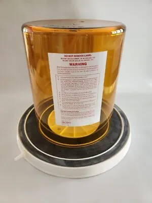 Nalgene 5305-0910 Vacuum Chamber Includes Amber PEI Bell Jar & PC Vacuum Plate  • $325