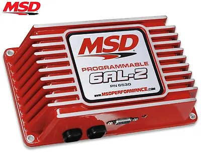 MSD 6530 6AL-2 Programmable Ignition Box Built-In 2 Step SBC BBC SBF Chevy Ford • $564.25