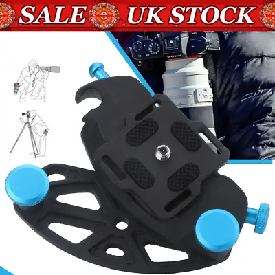 Camera Buckle Fast Loading For DSLR Camera Loading Holster Hanger Waist Belt UK • £9.99