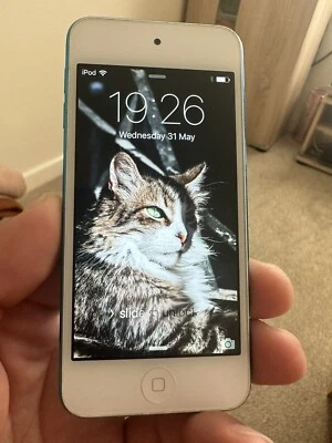 £55 • Buy Apple IPod Touch 5th Generation - A1421 - Blue - 32GB