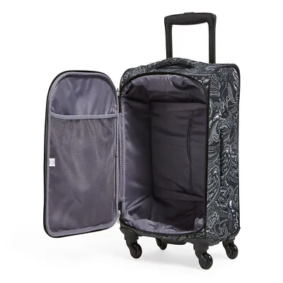 Vera Bradley Stellar Paisley 22  Wheeled Spinner Luggage Carry On Bag Lock NWT • $188