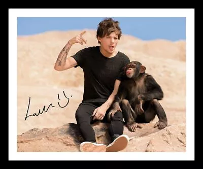 Louis Tomlinson Autograph Signed & Framed Photo • £19.99