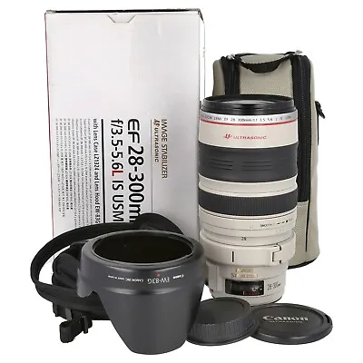 Canon EF 28-300mm F3.5-5.6 L IS USM For EOS 650D 550D 70D 6D 5D IV 7D 760D 1Ds • £974.42