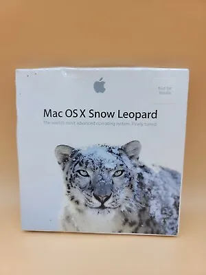 Mac OS X Snow Leopard V10.6 Retail NFR MC202Z/A *FACTORY SEALED * NOT FOR RESALE • $165